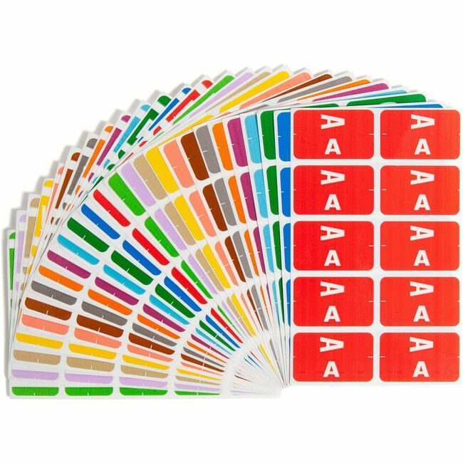 Smead Manufacturing Co. Label Accs A-Z Assorted 2200 Count SMD67170