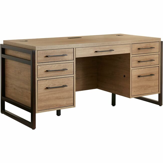Martin Furniture Desk Double Pedestal MRTIMMN680M
