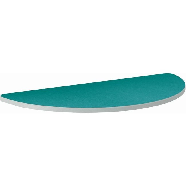 The HON Company Table Halfround 60"W HONSH3060ENLM1K