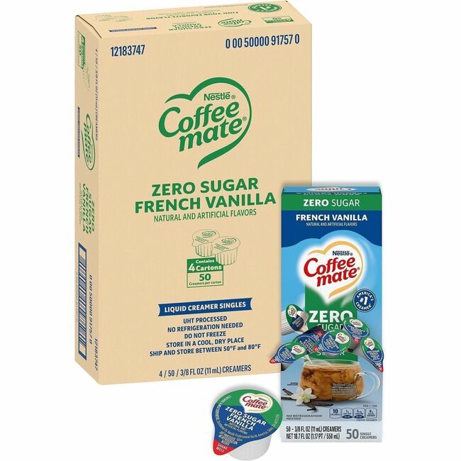 Nestlé Coffee mate Creamer Fr Vanilla Sf NES91757CT
