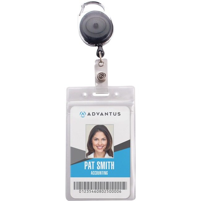 Advantus Corporation Holder Badge&Reel Crbnr Vrt AVT91129