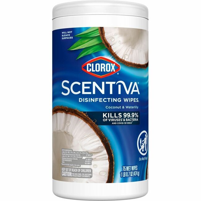 CloroxPro / Clorox The Clorox Company CloroxPro / Wipes Dsnfct 75CNT CLO60037