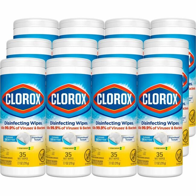 CloroxPro / Clorox The Clorox Company CloroxPro / Wipes Dsnfctng Citblnd 35 Count CLO01594CT