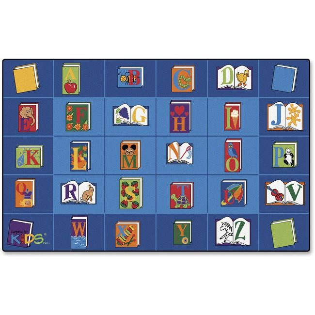 Carpets for Kids Rug Reading Book 76"X12 CPT2607