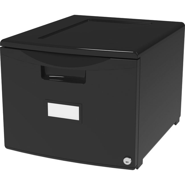 Storex Drawer File 18" Black STX61265B01C