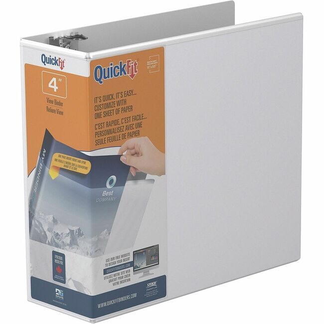 Stride, Inc. Binder Quickft D-Ring 4" We STW870600