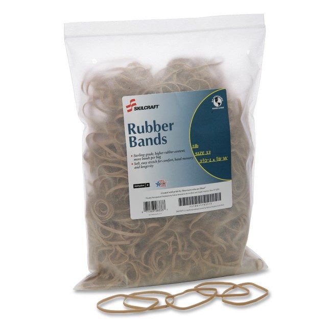 Varies / verify SKU SKU-LEVEL VERIFICATION REQUIRED Rubberbands 1LB SIZE #33 NSN5783513