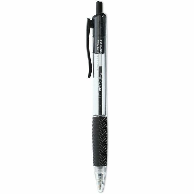 Universal Office Products Pen Ballpt 1.0MM Black UNV15530