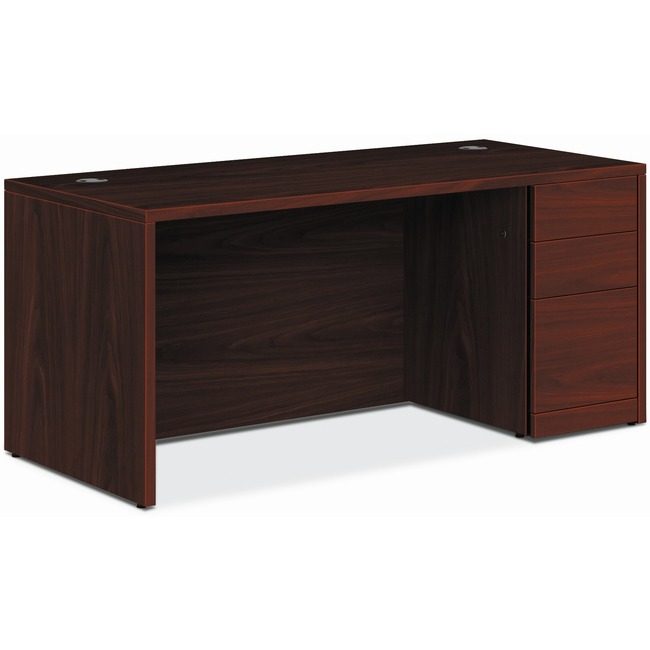 The HON Company Desk Ped 2B1FDRAWER 66"W HON105897RNN