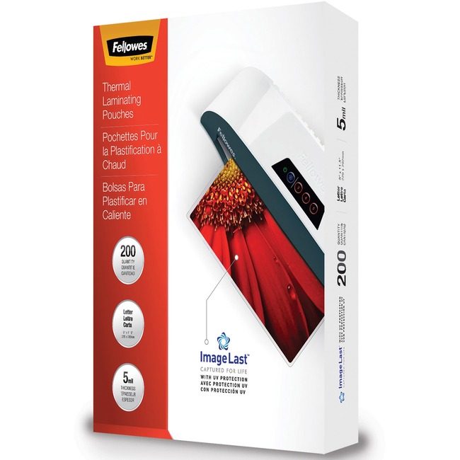 Fellowes Brands Pouch Laminate Letter 5MIL FEL5245301