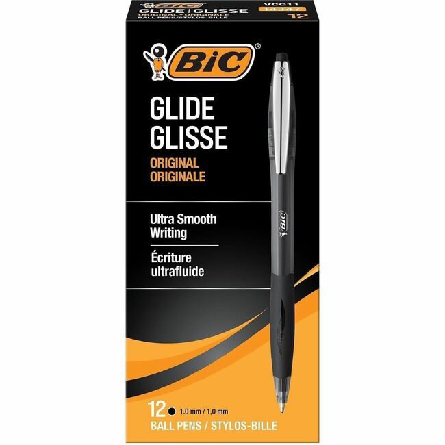 BIC Corporation Pen Atlantis Bp Rt Medium Black BICVCG11-BK
