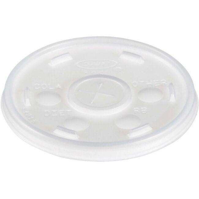 Dart Container Corporation Lid 10OZ Hips Straw DCC10SL