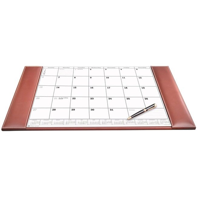 Dacasso Dsk Pad Lthr Cal Insert Bn DACP3240