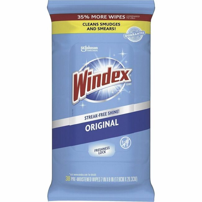 SC Johnson Professional Wipes 38CT. Windex SJN378032