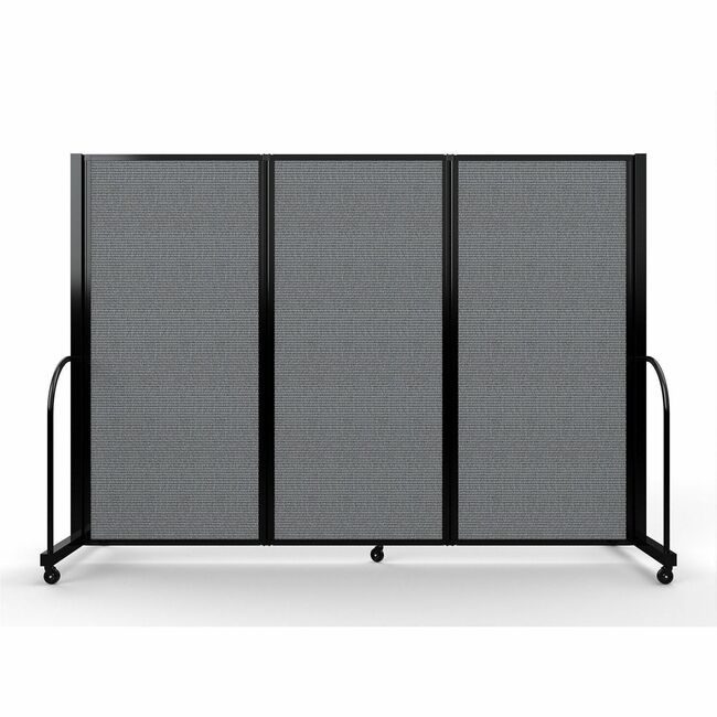 Screenflex Divider 6HX87"W Gray Bkfr SCXFSH603BDG