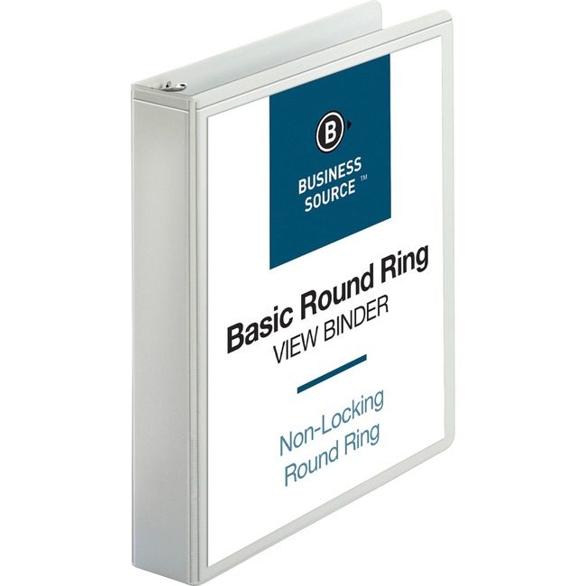 Business Source Binder View Round 1.5" We BSN09955