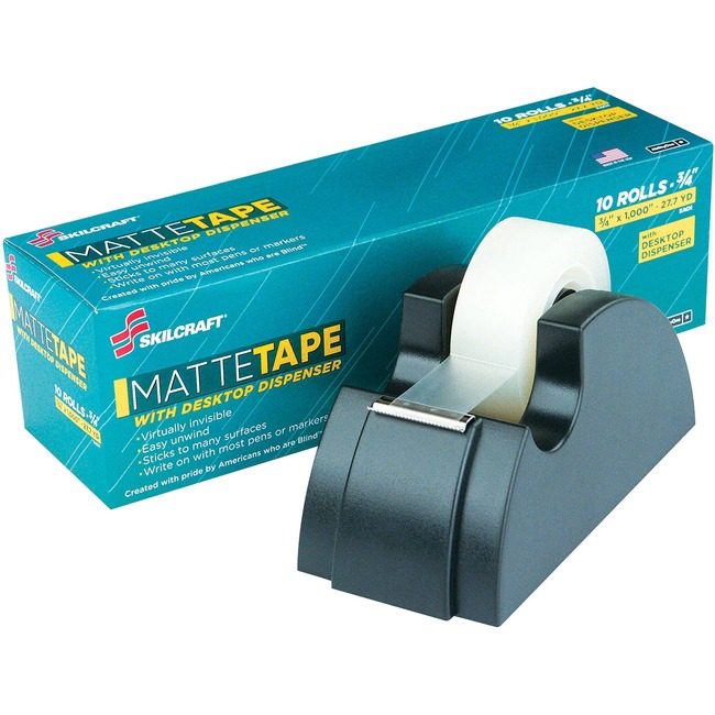 Varies / verify SKU SKU-LEVEL VERIFICATION REQUIRED Tape 3/4" Matte W/Dispenser NSN5806224
