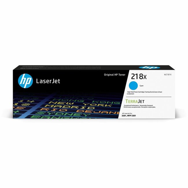 HP Inc. / Hewlett-Packard Crtdg Tnr 218X Cyn HEWW2181X