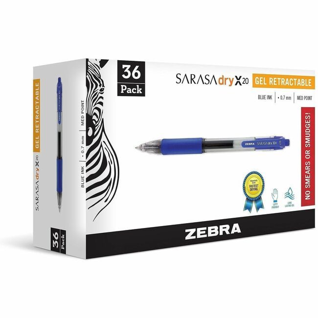 Zebra Pen Corporation Gel Sarasa Rt 0.7MM Be ZEB46236