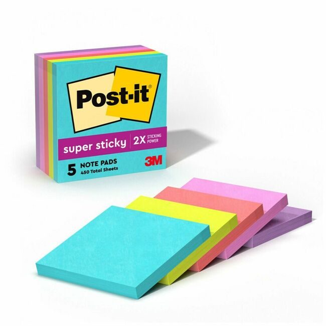 3M Company Notes Post-It Sprstck Miami MMM6545SSMIA