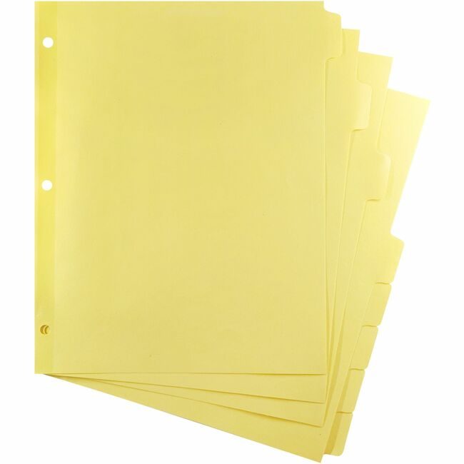 Business Source Dividers Write-On 8TAB Ca BSN16481