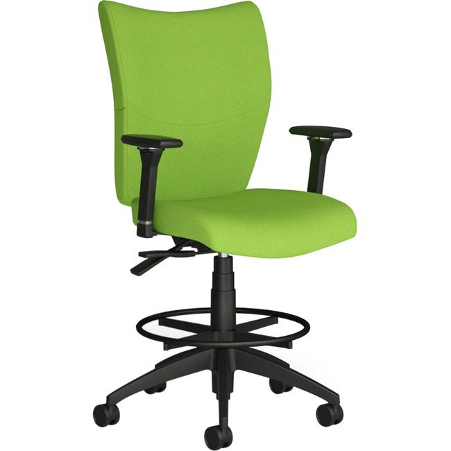 9to5 Seating Drafting Stool Adj Arm NTF2366P1A8B1BU