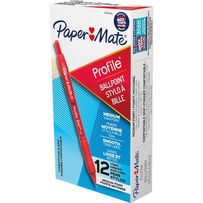 Newell Brands Paper Mate Pen Prfl Pm 1.0MM Red PAP2095454