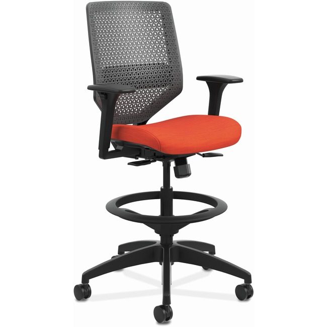 The HON Company Chair Stool Task Reactback HONSVSR1ACLC46T