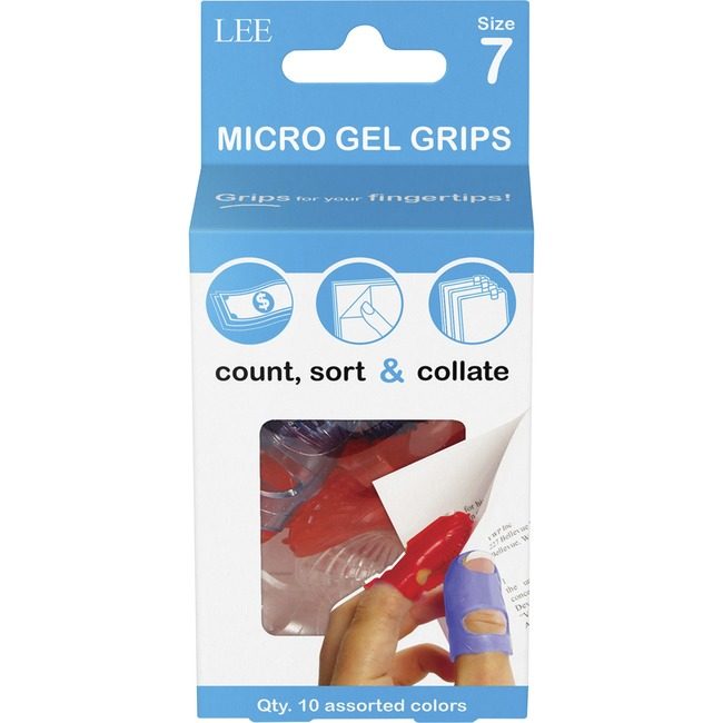 Lee Products Gripper FNGRTP SZ 7 Assorted LEE61070