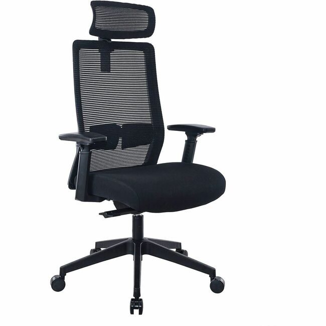 Boss Office Products Chair Task Mesh Headrest Black BOP6036HR