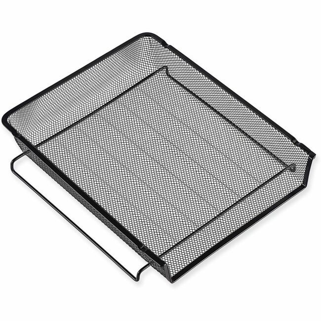 Universal Office Products Tray Mesh Legal Black UNV20012