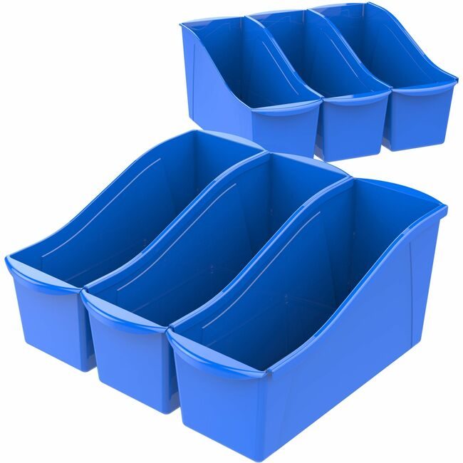 Storex Bin Book Large Be 6/CT STX71101U06C