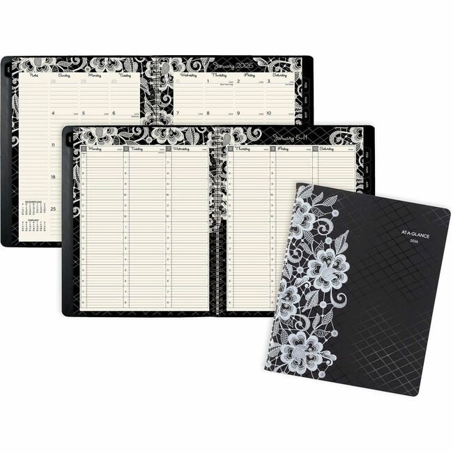ACCO Brands AT-A-GLANCE Planner Weekly/Monthly Lacey 11X9 AAG541-905