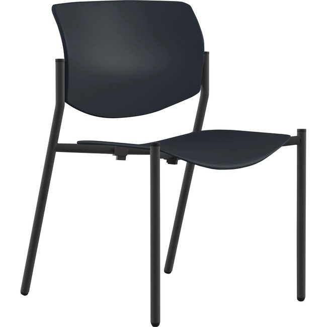 9to5 Seating Chair Stck Plastic 22" Bk/Bk NTF1210A00BFP01