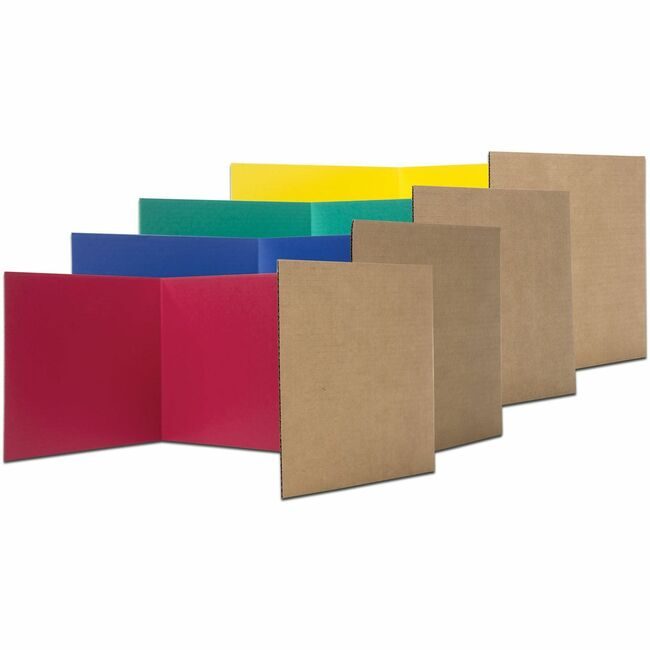 Flipside Products Carrel Study 12X48 24 Pack Assorted FLP60045