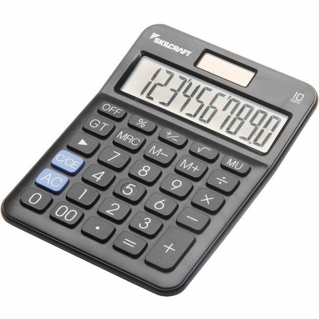 Varies / verify SKU SKU-LEVEL VERIFICATION REQUIRED Calculator 10-DIGIT Black NSN4844580