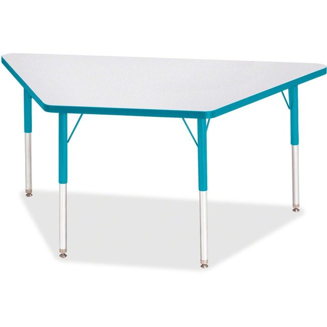 Jonti-Craft, Inc. Table Trapezoid 30X60 Gy/Tl JNT6443JCA005