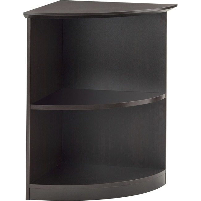 Safco Products Bookcase 2SHELF Qtrrd Mocha SAFMVBQ2LDC