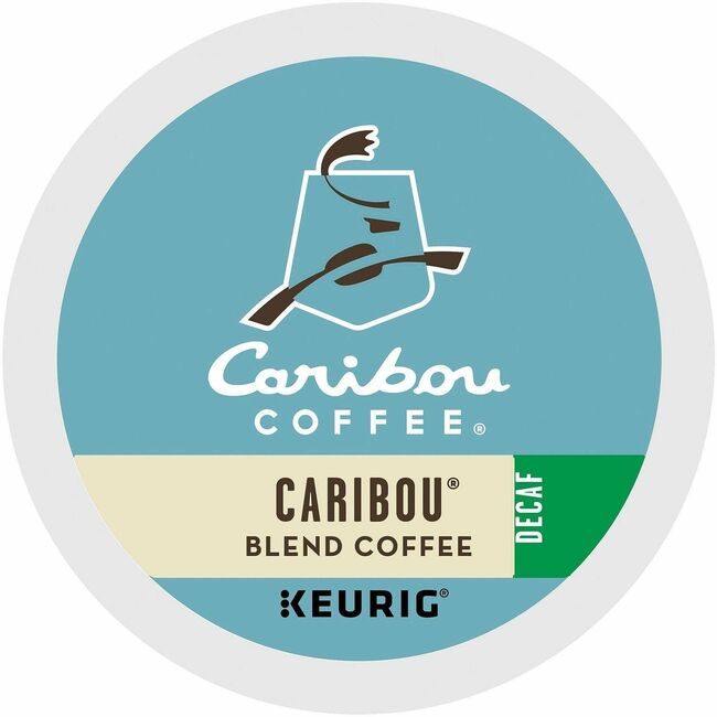 Keurig Dr Pepper / Green Mountain Coffee Roasters Kcup Caribou Blnddecaf 24BX GMT6995CT