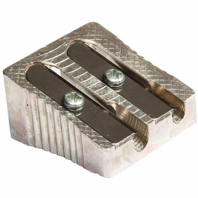 Baumgartens Sharpener 2HOLE Met 1PK20CT BAUMR2110