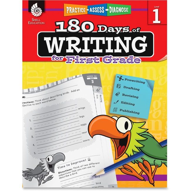Teacher Created Materials / Shell Education Book 180 DAYS WRITING GRD 1 SHL51524