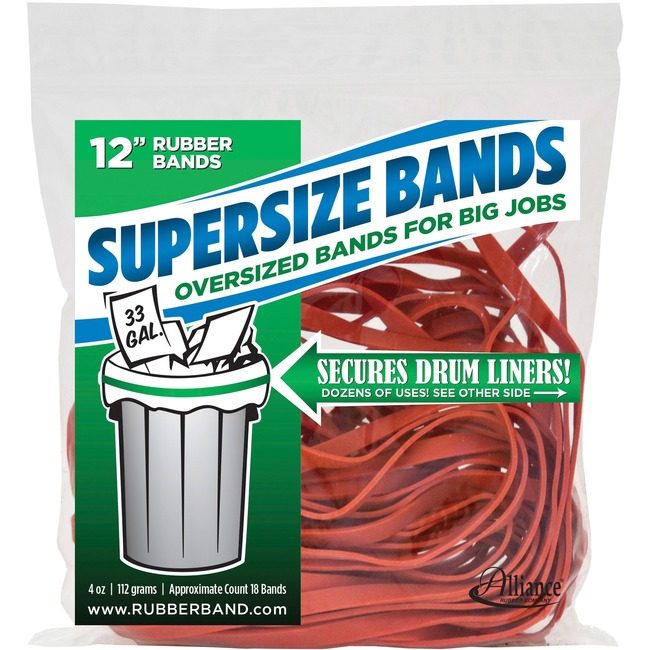 Alliance Rubber Company Rubberbands Supersize 12" ALL08994