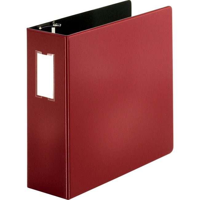 Business Source Binder Lblhldr Slant 4" By BSN33118