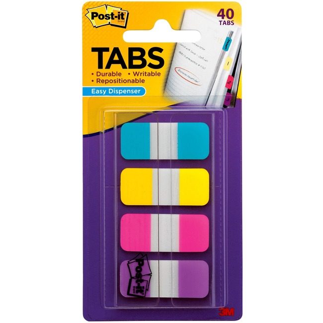 3M Company Tabs Post-It Assrtd Bright MMM676AYPV