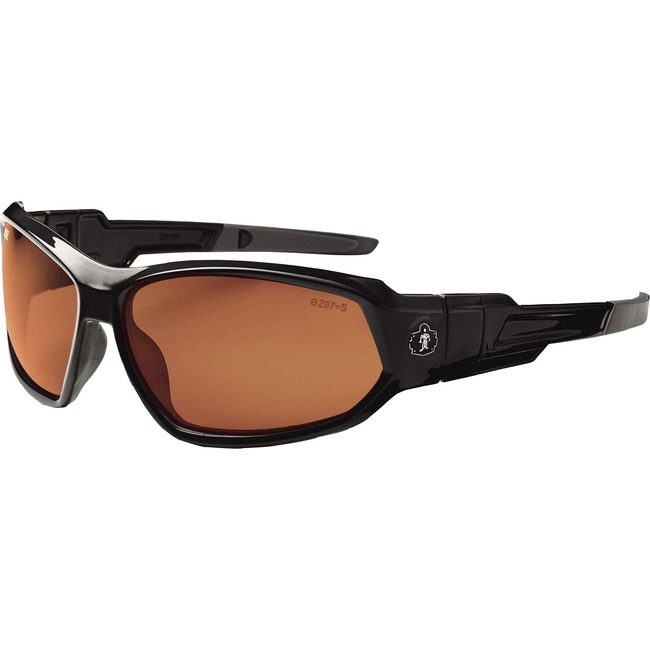 Ergodyne Safety Glass Pz Copper Blck EGO56021