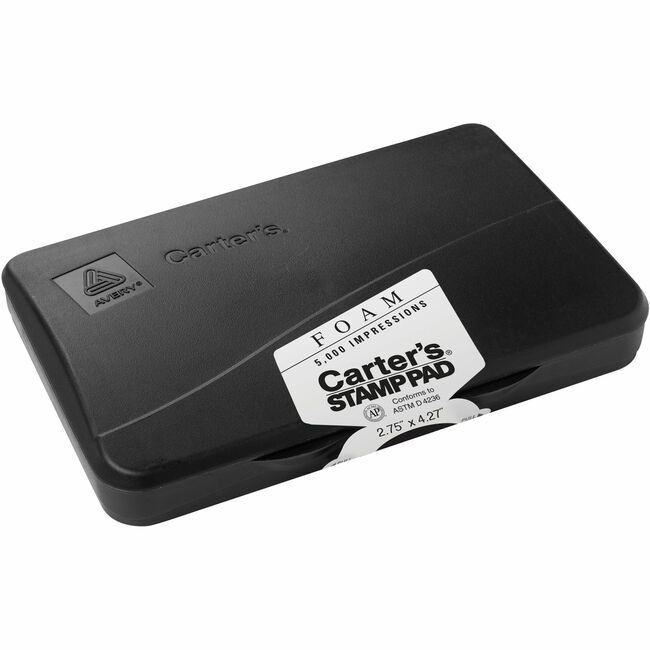 Avery Products Corporation Pad Stamp Foamrubber SZ1 Black AVE21-381