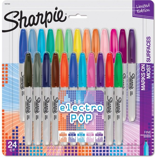 Sharpie / Expo / Prismacolor / Sanford Newell Brands / Sanford Sharpie / Expo / Prismacolor / Marker Elctro Assorted 24C SAN1927350