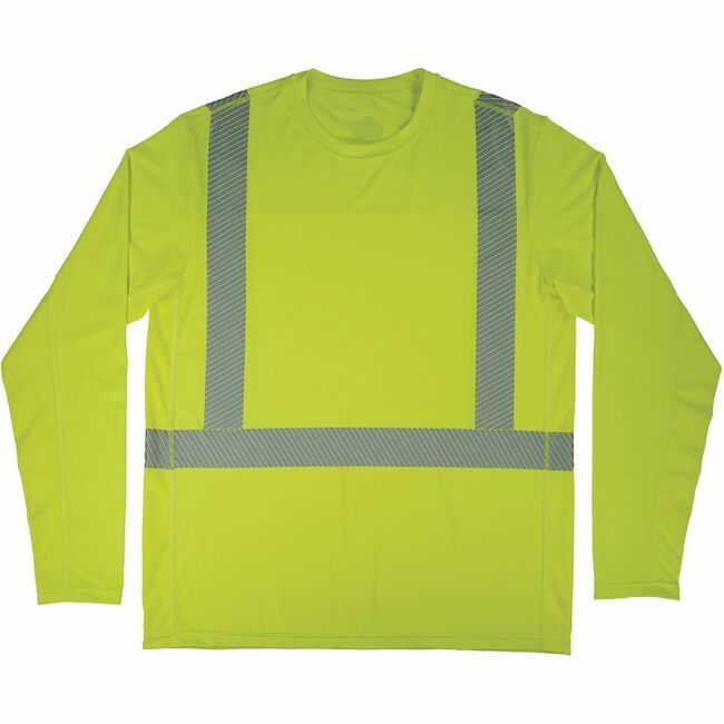 Ergodyne Shirt Sun CLASS 2 Lime M EGO12137