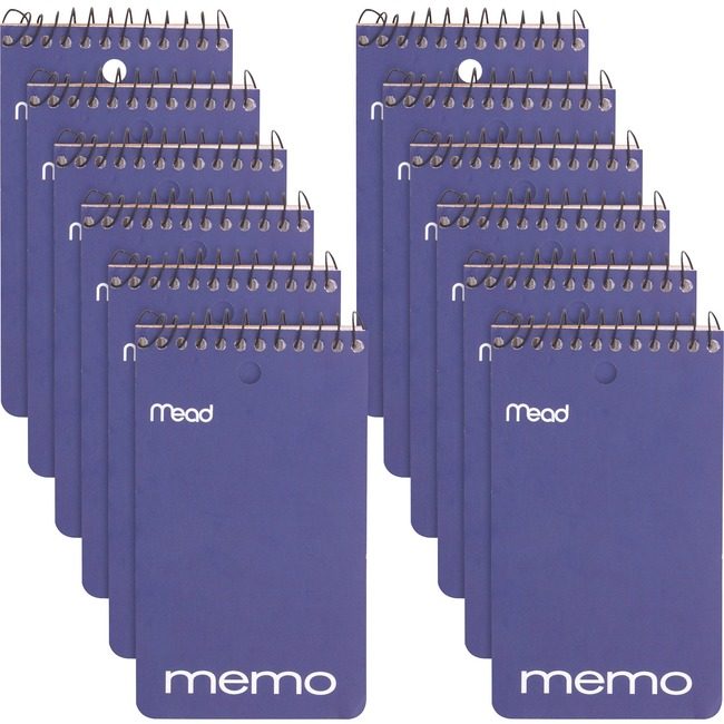 ACCO Brands Mead / Five Star Book Memo Wirebound Assorted MEA45354PK