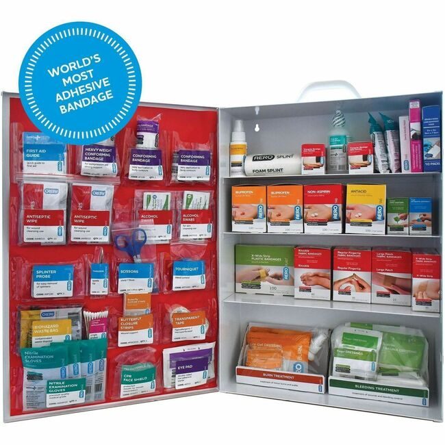 Aero Healthcare AU Pty Ltd CARDIACT 4-SHELFFACAB Ansi Clsb AERSF150BMT